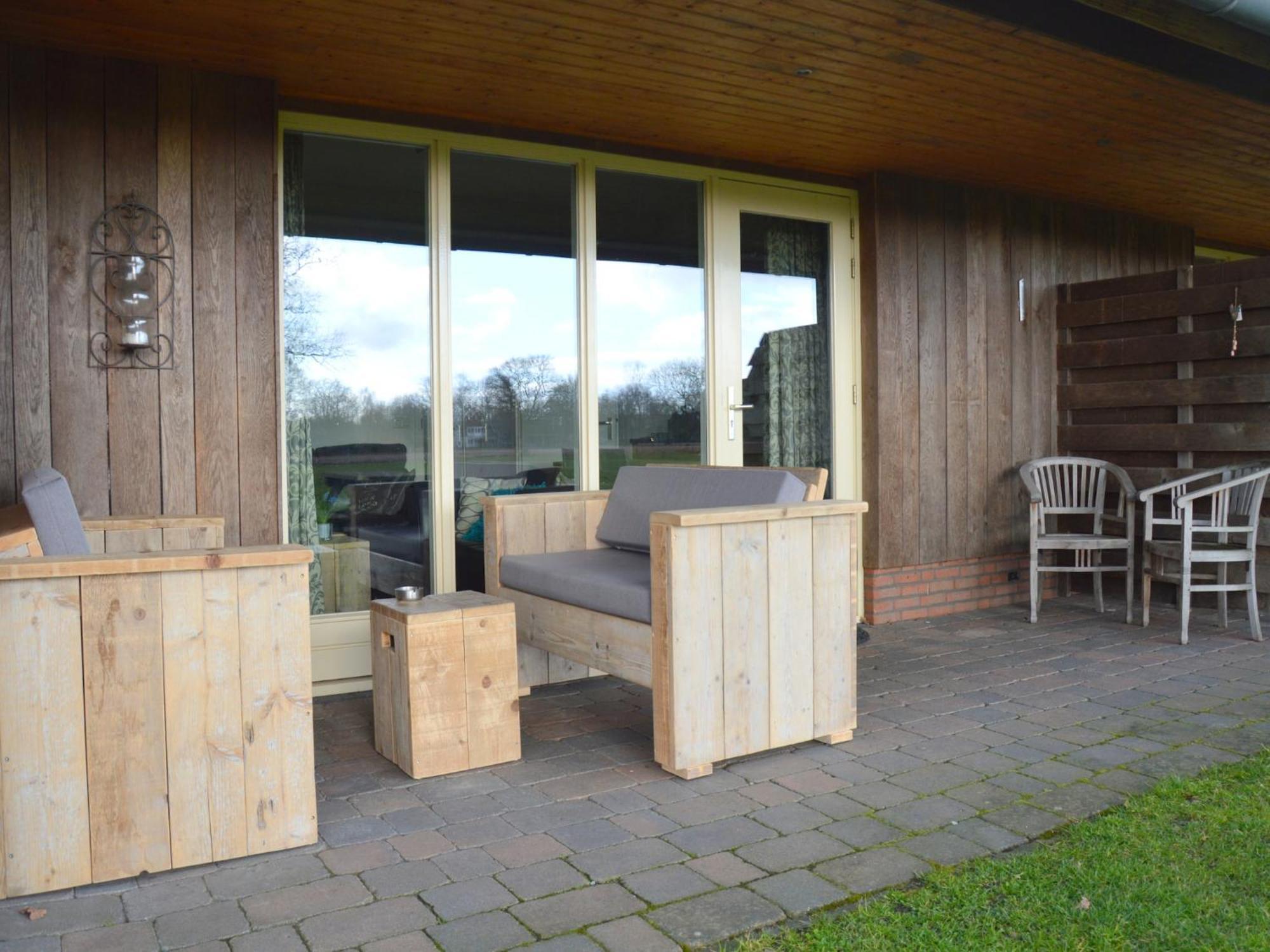 Holiday Home in Geesteren with Roof Terrace Garden Furniture Exterior foto